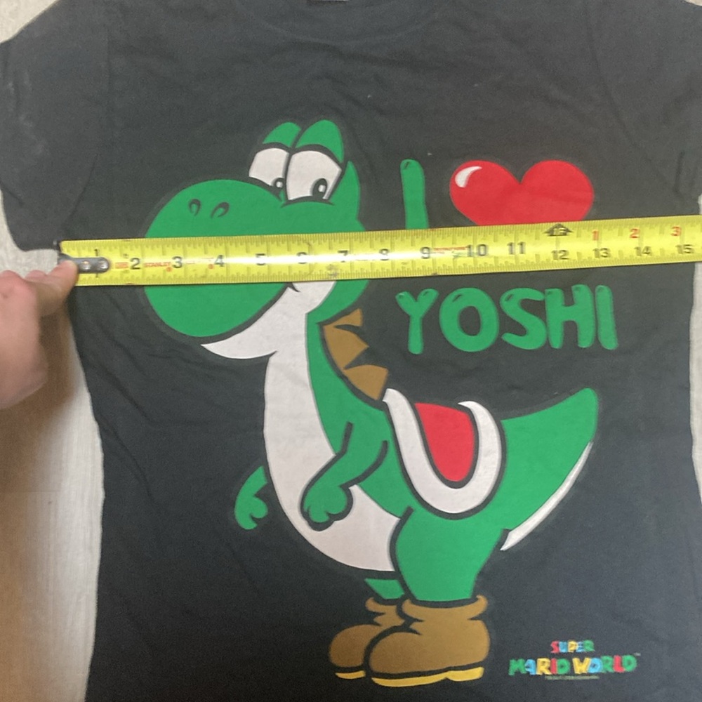 Extra Small - I ❤️ Yoshi Super Mario Bros Nintendo shirt - Picture 2 of 5